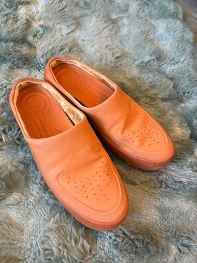 Nike Women's Slip-On Loafers in Orange